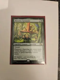 MTG Foundations Jumpstart Shroofus Sproutsire Anime Rare Card - Image 1