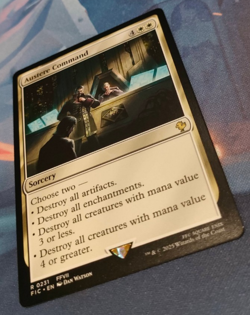 Austere Command - Final Fantasy Commander - Rare - NM (see pics) MTG - Image 3