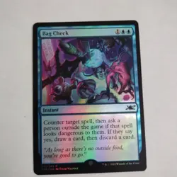 Bag Check Foil Unfinity UNF MTG Magic The Gathering Pack Fresh - Image 1