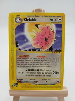 Clefable 41/165 - Expedition Base Set - Regular Rare LP Pokemon Card, 2002 - Image 1