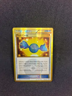 Rare Candy 105/101 Plasma Blast Gold Secret Rare Trainer BW Pokemon - Image 1