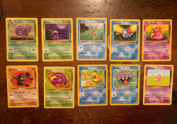 10 VINTAGE Rare Pokemon Cards from Various Classic Sets!! - Image 1