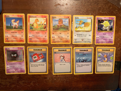 10 VINTAGE Rare Pokemon Cards from Various Classic Sets!! - Image 1