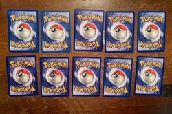 10 VINTAGE Rare Pokemon Cards from Various Classic Sets!! - Image 2