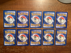 10 VINTAGE Rare Pokemon Cards from Various Classic Sets!! - Image 2