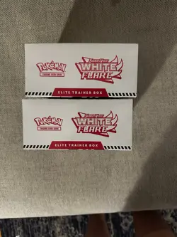 Pokemon White Flare Sealed ETB Lot Of 2 *SHIPS FAST* - Image 2