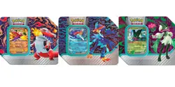 Pokemon TCG Paldea Partners Tin set of 3 NEW FACTORY SEALED Case (1901714) - Image 1