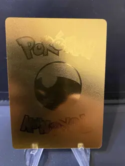 Charizard ASH Bond Form Vmax Gold Foil Fan Art Pokemon Display Card - Image 2