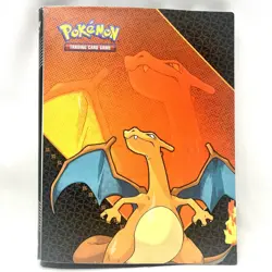 Pokemon - Charizard Sword & Shield 9 Pocket Portfolio Ultra Pro Card Holder Case - Image 1