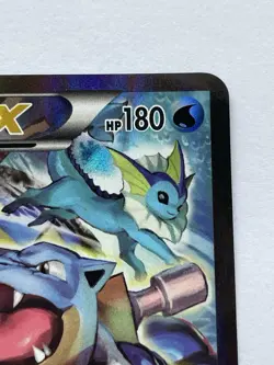 Pokemon TCG Blastoise EX XY122 Full Art XY Black Star Promo - Normal Size - Image 4