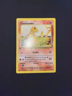 GCC Pokemon CHARMANDER 46/102 Set Base 1a Edizione ITA - Image 2