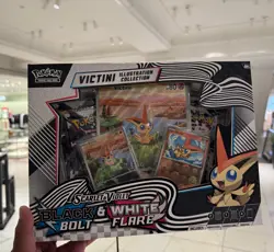 Pokemon BlackBolt & White Flare - Unova Victini Illustration Collection IN HAND✅ - Image 1