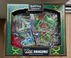 Pokemon TCG VMAX Dragons Premium Collection Box 2022 Brand New Factory Sealed - Image 1