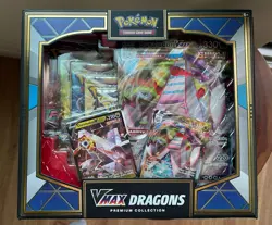 Pokemon TCG VMAX Dragons Premium Collection Box 2022 Brand New Factory Sealed - Image 2