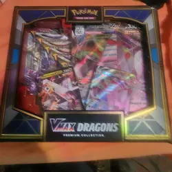 Pokemon TCG VMAX Dragons Premium Collection Box 2022 Brand New Factory Sealed - Image 2