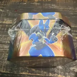 Pokemon TCG Lucario V Forces Tin Factory Sealed - Image 3