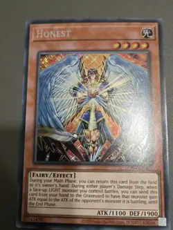 Yu-Gi-Oh Honest Secret Rare Unlimited LODT-EN001 Reprint - Image 1