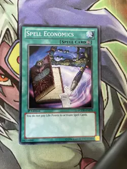 LCYW-EN278 Spell Economics Common 1st Edition NM Yugioh Card - Image 1