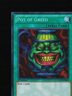 Yu-Gi-Oh Pot of Greed LCJW-EN061 Joey's World 1st Edition Secret Rare EU 2013 - Image 4