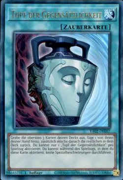 Yugioh RA02-DE057 - Topf der Gegensatzlichkeit - Ultimate Rare - Image 1