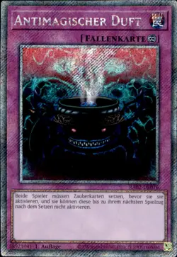 Yugioh RA02-DE076 - Anti-Magical Fragrance - Platinum Secret Rare - Image 1