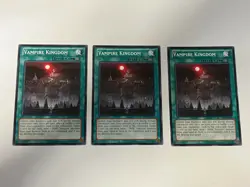 3X Vampire Kingdom - SHSP-EN064 x3 Yugioh Yu Gi Oh! Playset Mixed - Image 1