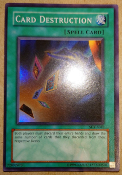 Yugioh - Card Destruction SDY-A042 Super Rare - Image 1