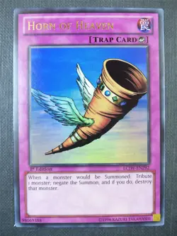 Horn of Heaven LCJW Ultra Rare - 1st ed Yugioh Card #8PX - Image 1