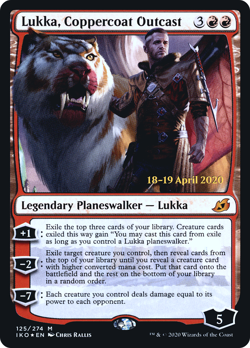 [MTG][MAGIC] Lukka, Coppercoat Outcast [Foil Date Promo] - IKO [NM] - Image 1