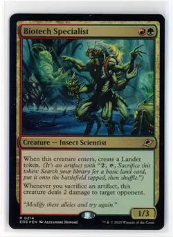 MtG EoE Biotech Specialist #214 FOIL - Image 1