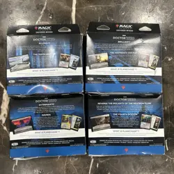 Set of 4 - 1 of Each - Doctor Who Commander Decks MTG - Image 2