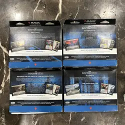Set of 4 - 1 of Each - Doctor Who Commander Decks MTG - Image 2