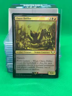 Chaos Defiler - Warhammer 40k - Surge Foil - MTG - Damaged - Image 1