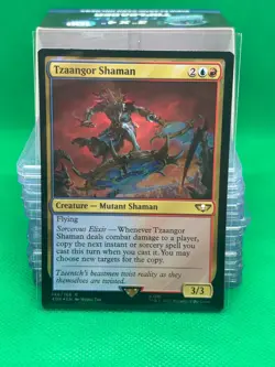 Tzaangor Shaman - Warhammer 40k - Surge Foil - MTG - Damaged - Image 1