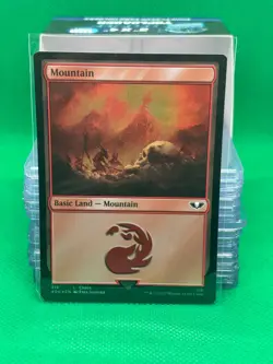 Mountain 316 - Warhammer 40k - Surge Foil - MTG - Damaged - Image 1
