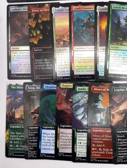 Magic The Gathering Lord of the Rings Common Uncommon Rare & Mythic - Some Holos - Image 5
