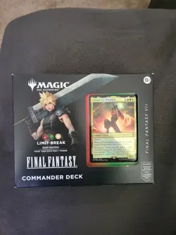 MTG Final Fantasy Cloud Edition Limit Break Commander Deck In Hand - Image 1