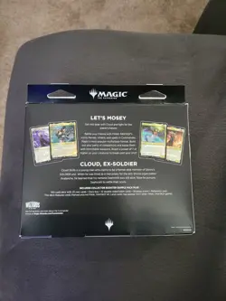 MTG Final Fantasy Cloud Edition Limit Break Commander Deck In Hand - Image 2