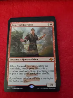 Magic the Gathering Imperial Recruiter - Image 1
