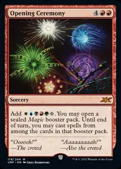 MTG | Opening Ceremony [Unfinity] Foil Near Mint - Image 1
