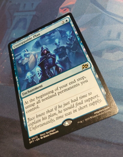 Unstoppable Plan - Aetherdrift - Rare - NM (see pics) MTG - Image 3