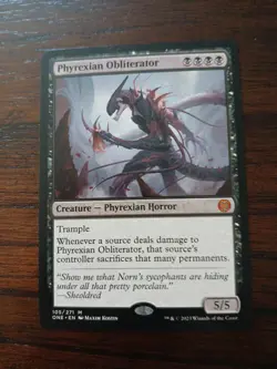 Phyrexian Obliterator Phyrexia: All Will Be One Regular - Image 1
