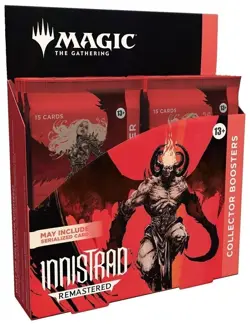 Innistrad Remastered Collector Booster Box Magic the Gathering - 12 Packs(1 Box) - Image 1