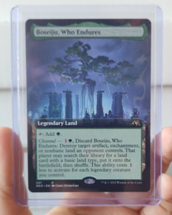 MTG - Boseiju, Who Endures - Kamigawa: Neon Dynasty - #501 - Extended Art - Image 2