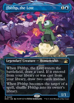 MTG Fblthp, the Lost Borderless ** Ravnica Remastered ** English (NM) - Image 1