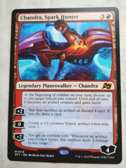 Chandra Spark Hunter Mythic Aetherdrift MTG Card - Image 1