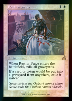 MTG Rest in Peace Foil ** Ravnica Remastered ** English (NM) - Image 1