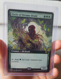 MTG -Circle of Dreams Druid-Adventures in the Forgotten Realms #176 Extended Art - Image 2