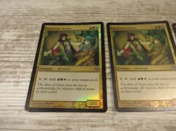 3x FOIL Knotvine Mystic - Conflux - NM - English - MTG Elf Mana Boost - Image 3