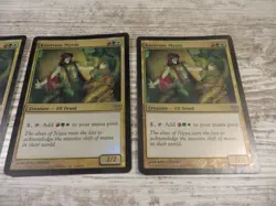 3x FOIL Knotvine Mystic - Conflux - NM - English - MTG Elf Mana Boost - Image 4
